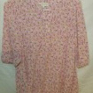 Cynthia Rowley Women’s Boho Peasants Blouse Sz S